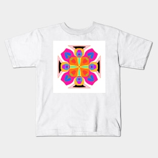 a colored mandala Kids T-Shirt